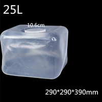 25 liter wide mouth portable foldable soft ldpe water tank for home office travel water storage container