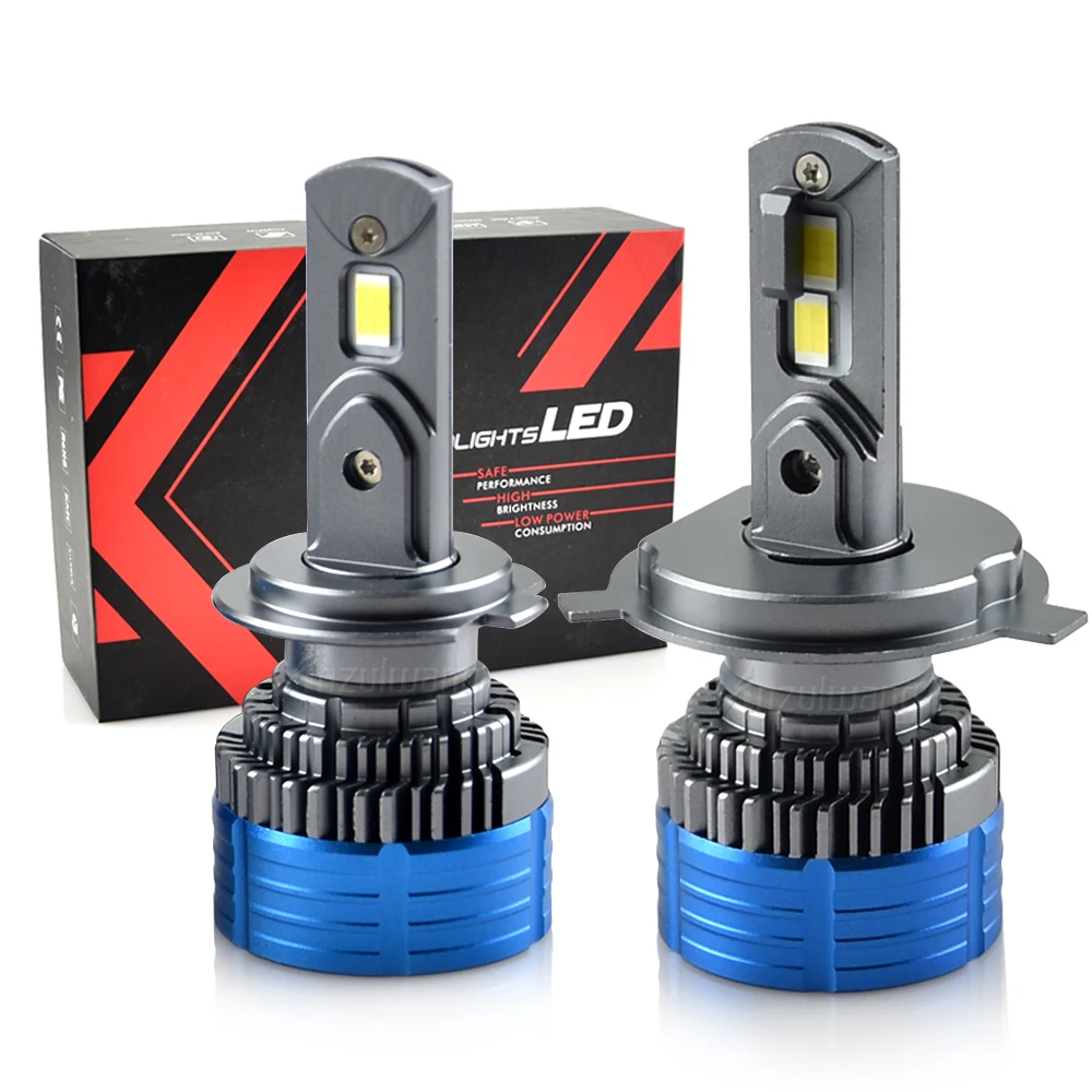 

6000K K4C H7 H4 LED Light Bulbs12V Super Beight H1 H11 LED Led auto lamp H13 9004 9005 9006 Fog Light Lamp For Car 80W 25000LM