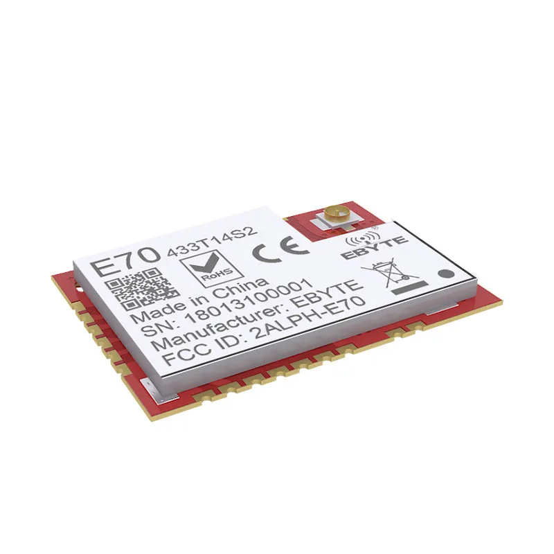 E70-433T14S2 CC1310 433 МГц IOT SMD UART rf беспроводной модуль UHF передатчик и приемник RF |