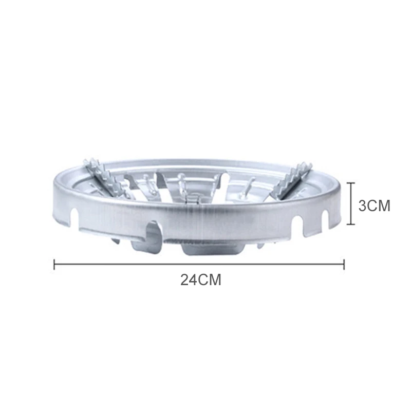 1Pcs 8-hole Fixed Gas Stove Energy Saving Cover Windproof Disk Fire Reflection Bracket Accessories Kitchen | Дом и сад