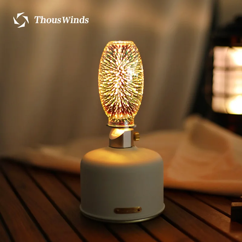 Газовый фонарь Thous Wind SP GL140 стеклянный абажур уличная лампа для кемпинга