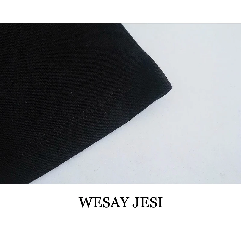 

WESAY JESI Summer Oversized T-Shirt 2021 Woman Clothing Fashion Short Sleeve T-Shirts High Quality Princess Cartoon Print Female