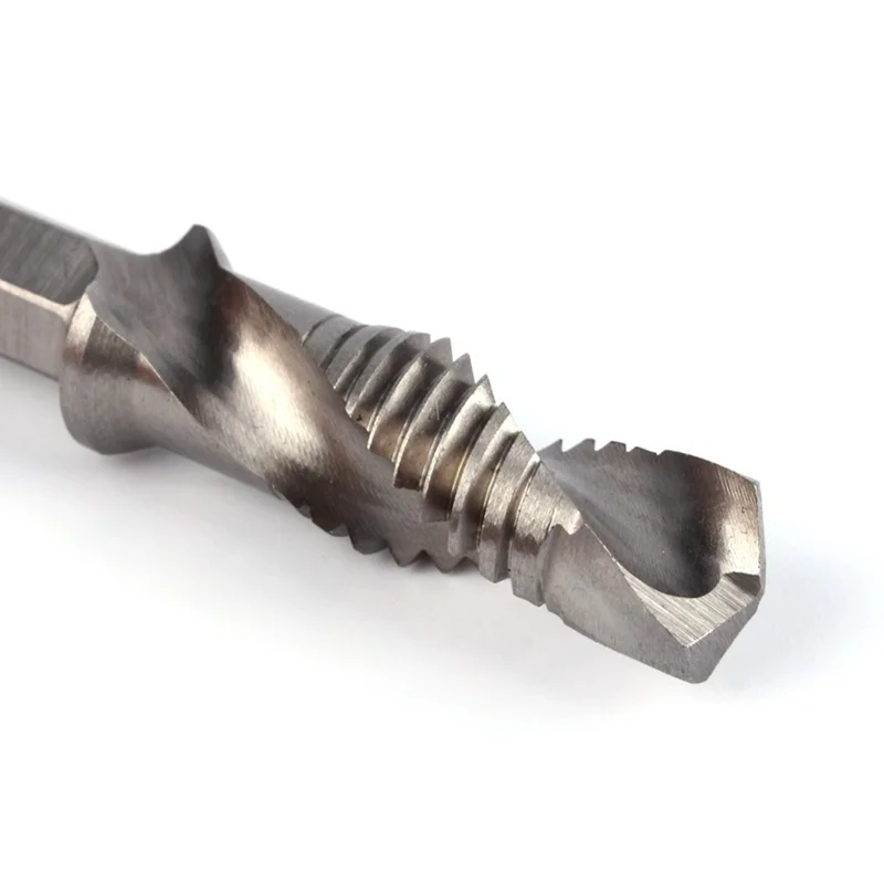 

1/4\ Hex Shank Drill Bit HSS Screw Tap Drill Bits Size M3 M4 M5 M6 M8 M10 Metric Composite Tap Drills