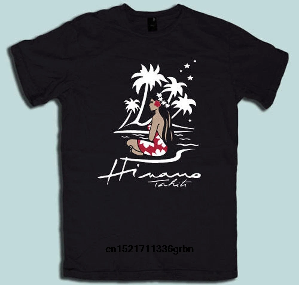 Мужская футболка новая мода хинано Таити пиво круглый вырез высокое качество топ