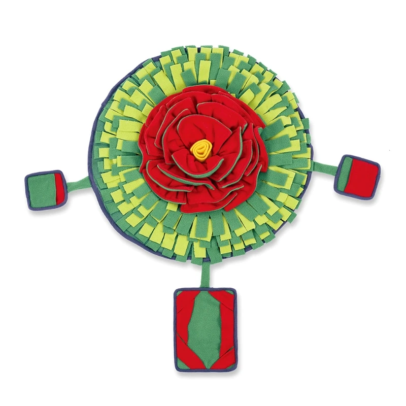 

Pet Dog Snuffle Mat Nose Smell Training Blanket Sniffing Pad Slow Feeding Bowl Food Dispenser Carpet Relieve Stress