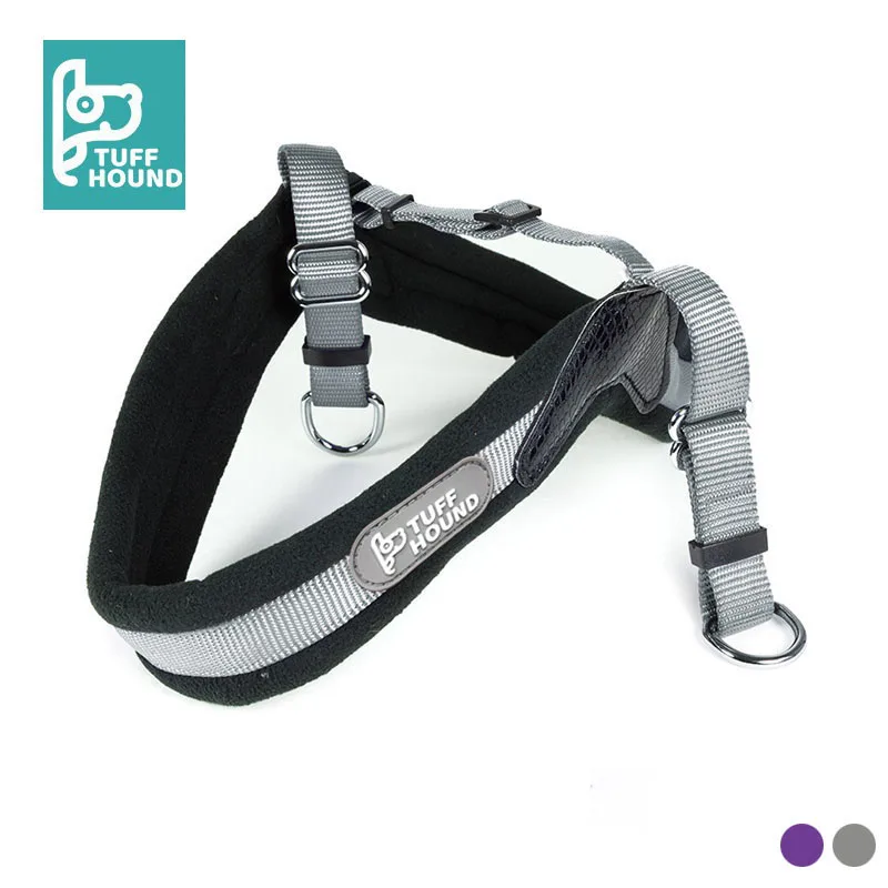 TUFF HOUND No Pull поводок для собак маленький большой Светоотражающий Поводок домашних
