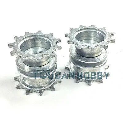 

US Stock 1/16 RC HengLong Tank 3918 M1A2 Abrams New Metal Sprocket Driving Wheel TH12168-SMT2