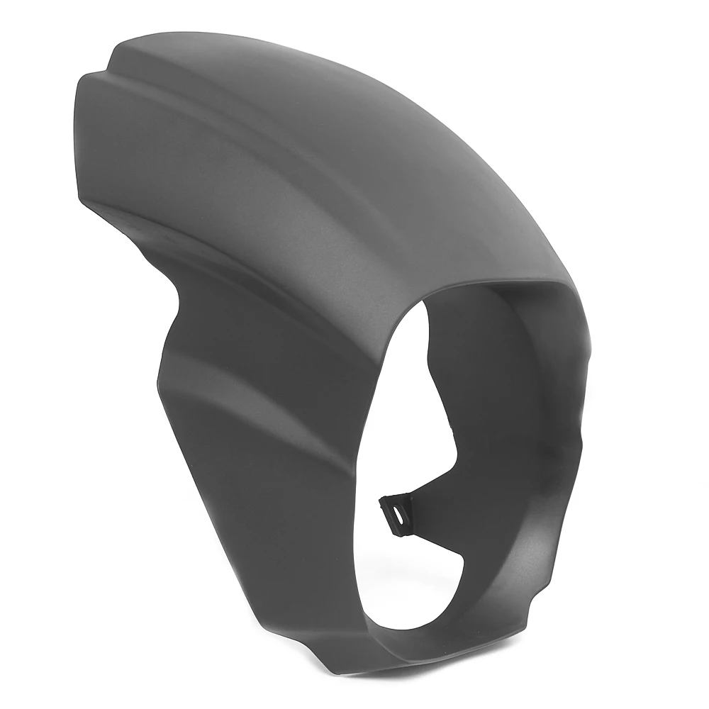Передняя обтекательная крышка мотоцикла матовая черная обтекатель для лобового