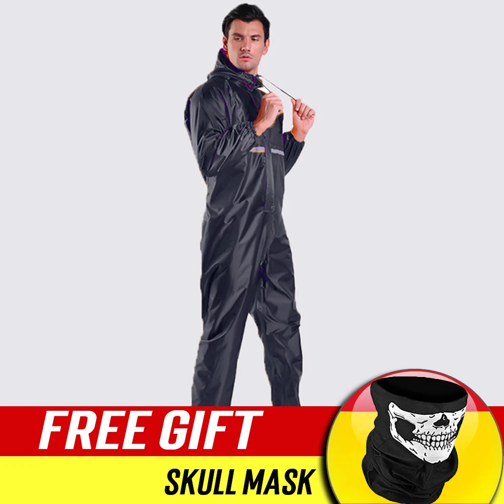 Модный мотоциклетный дождевик комбинезон для мотокросса мужской женский |