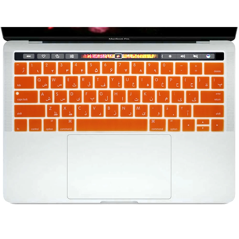 HRH арабский силиконовый чехол для клавиатуры Mac Pro 13 &quotA1706 A2159Pro 15&quot A1707 2019/2018/2017