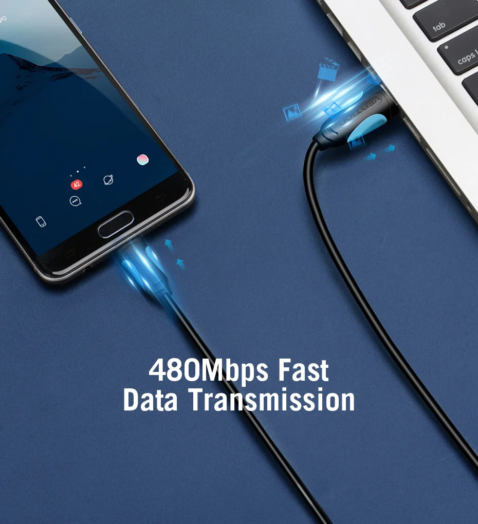 Vention Micro USB кабель провод для быстрого заряда для Android мобильного телефона синхронизации данных Кабель зарядного устройства 3 м 2 м 1 м для samsung htc Xiaomi sony