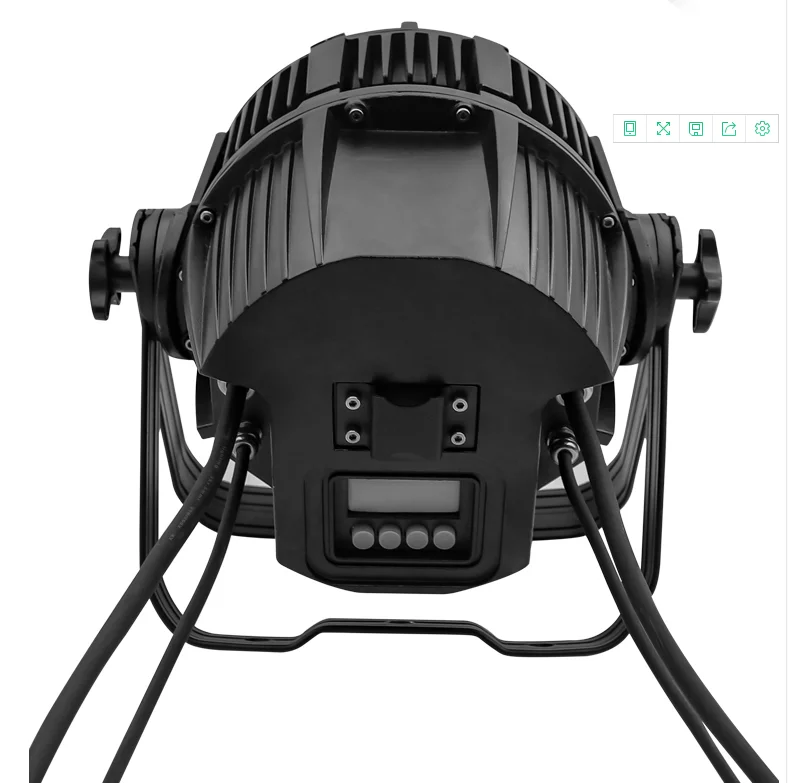 Водонепроницаемый светодиодный прожектор Par 24X18W 24x12W IP65 RGBWA + UV 6 в 1 PAR DMX512 контроль