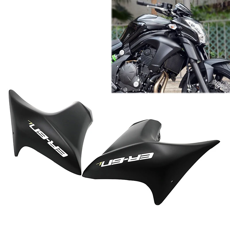 

Left Side Radiator Fairing Covers Cap For Kawasaki ER 6N ER6N 2012 2013 2014 2015 2016 ER-6N Compression Fairings Matte