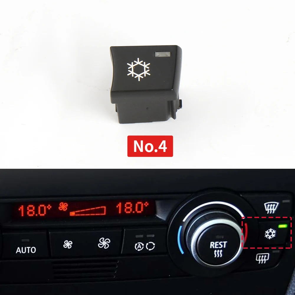 

Автомобильный обогреватель, кнопка регулировки громкости, кондиционера, для BMW E90 E93 E87 E84 F25 3 серии X1 X3