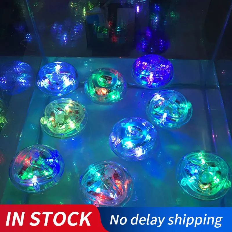 Красочные светодиодные игрушки для ванной плавающие под водой лампы дискотеки