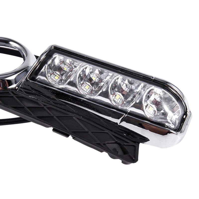 LED DRL Daytime Running Light Fog Lamp 12V Car Lights for Mitsubishi Lancer EX 2009-2014 | Автомобили и мотоциклы