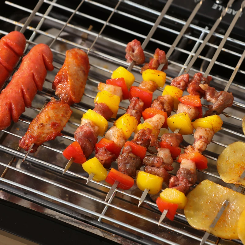 Продажа Электрический гриль для барбекю, 2000 Вт, сковорода для обжарки, 5 скоростей, регулируемые бездымные электрические противни, барбекю, Raclette гри...