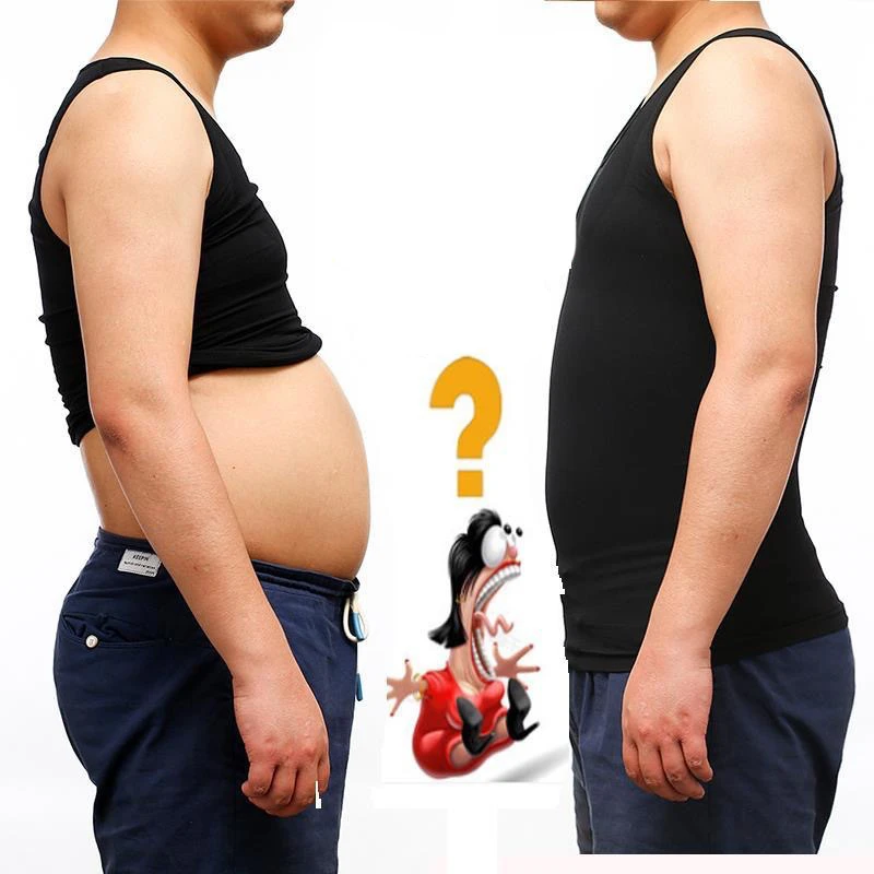 Мужской утягивающий жилет для коррекции фигуры живот гинекомастическая