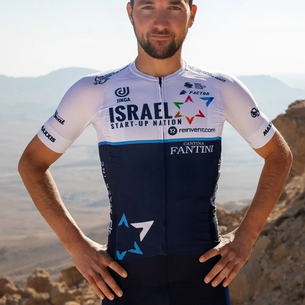 Новинка 2021 Комплект футболок для езды на велосипеде из Израиля Start-Up Nation мужская