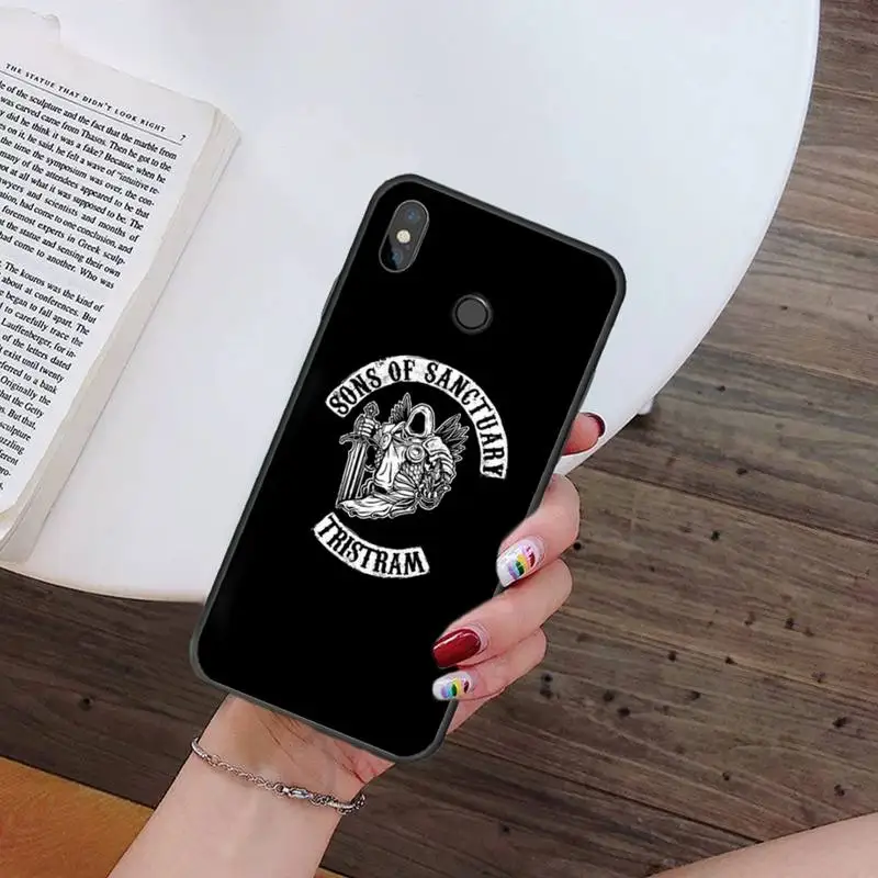 

sons of anarchy USA TV Painted Phone Case For Xiaomi Redmi note 7 8 9 t k30 max3 9 s 10 pro lite