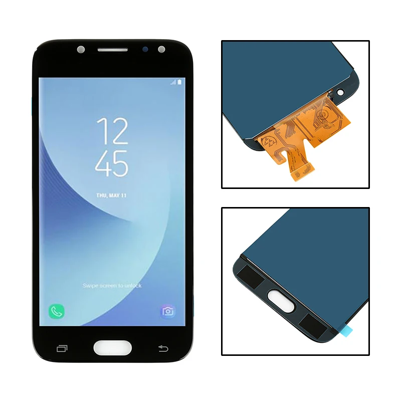 LCD Display For Samsung J5 Pro J530 J530M 530F + Touch Screen Adjustable Brightness Digitizer Assembly Repair | Мобильные телефоны