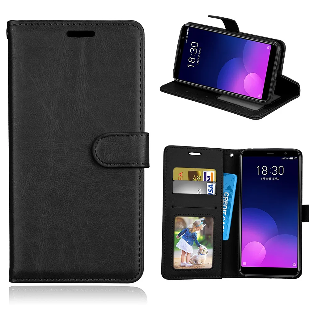 Фото Чехол из ПУ кожи 5 7 дюйма для Meizu M6T чехол M6S M 6 T S M6 Mini Meilan очаровательный синий S6