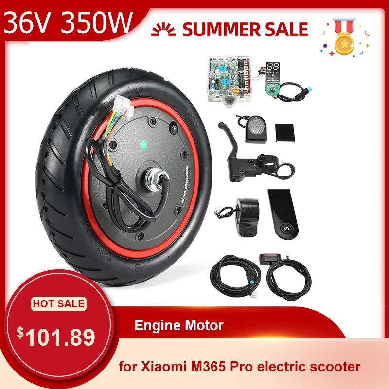 

Мотор двигателя для Xiaomi M365/M365 Pro, 36 В, 350 Вт, 8,5 дюйма