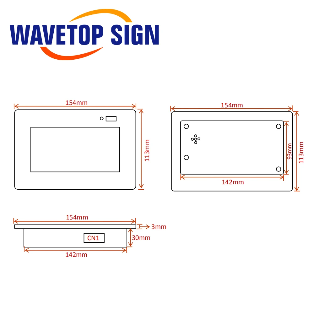 Trocen AWC7846 Replace AWC708C Plus CCD Co2 Laser Controller System For Engraving and Cutting Machine AWC608C | Инструменты