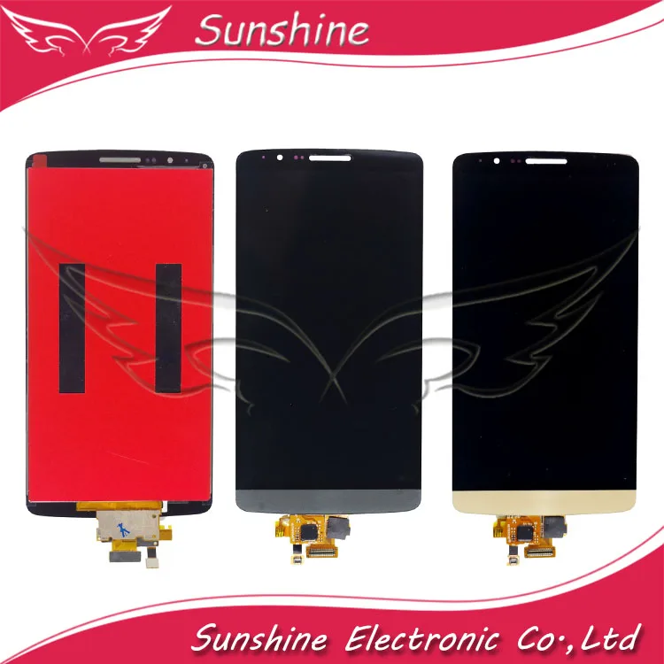 ЖК-дисплей хорошего качества для LG G3 LCD D850 D851 D855 с сенсорным экраном полная сборка