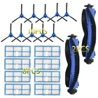 Рулон основной щетки фильтр боковая щетка для Coredy R500 + R600 R650 R750 R550 Запчасти для пылесоса