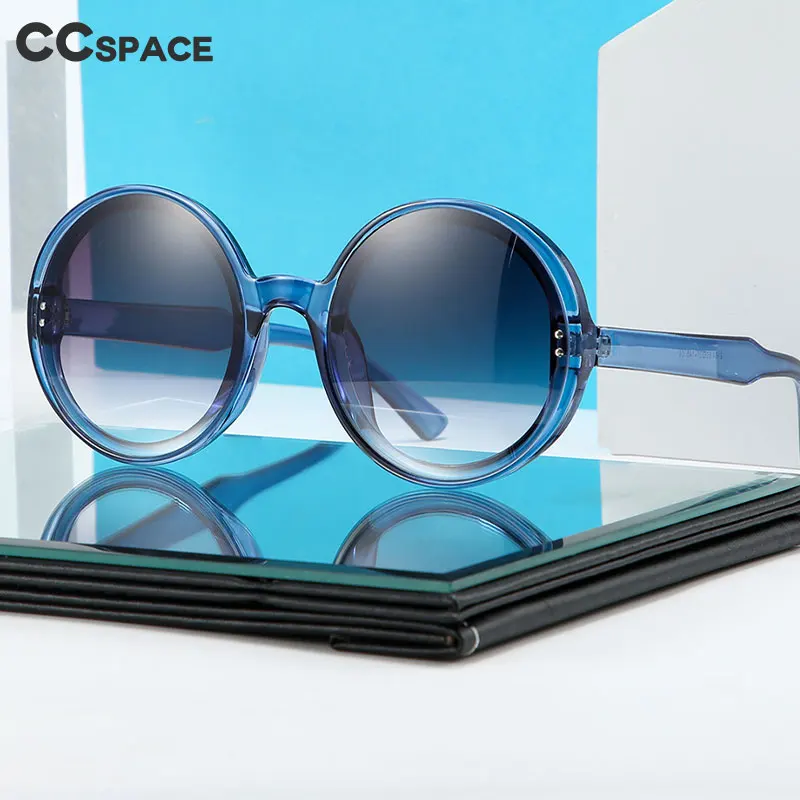 47352 круглые роскошные солнцезащитные очки без оправы для мужчин и женщин модные