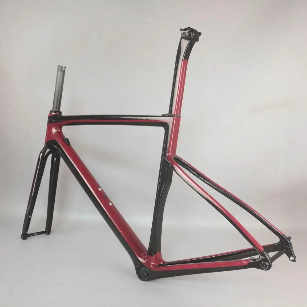 2021 пользовательская живопись плоский монтажный диск карбоновая дорожная рама