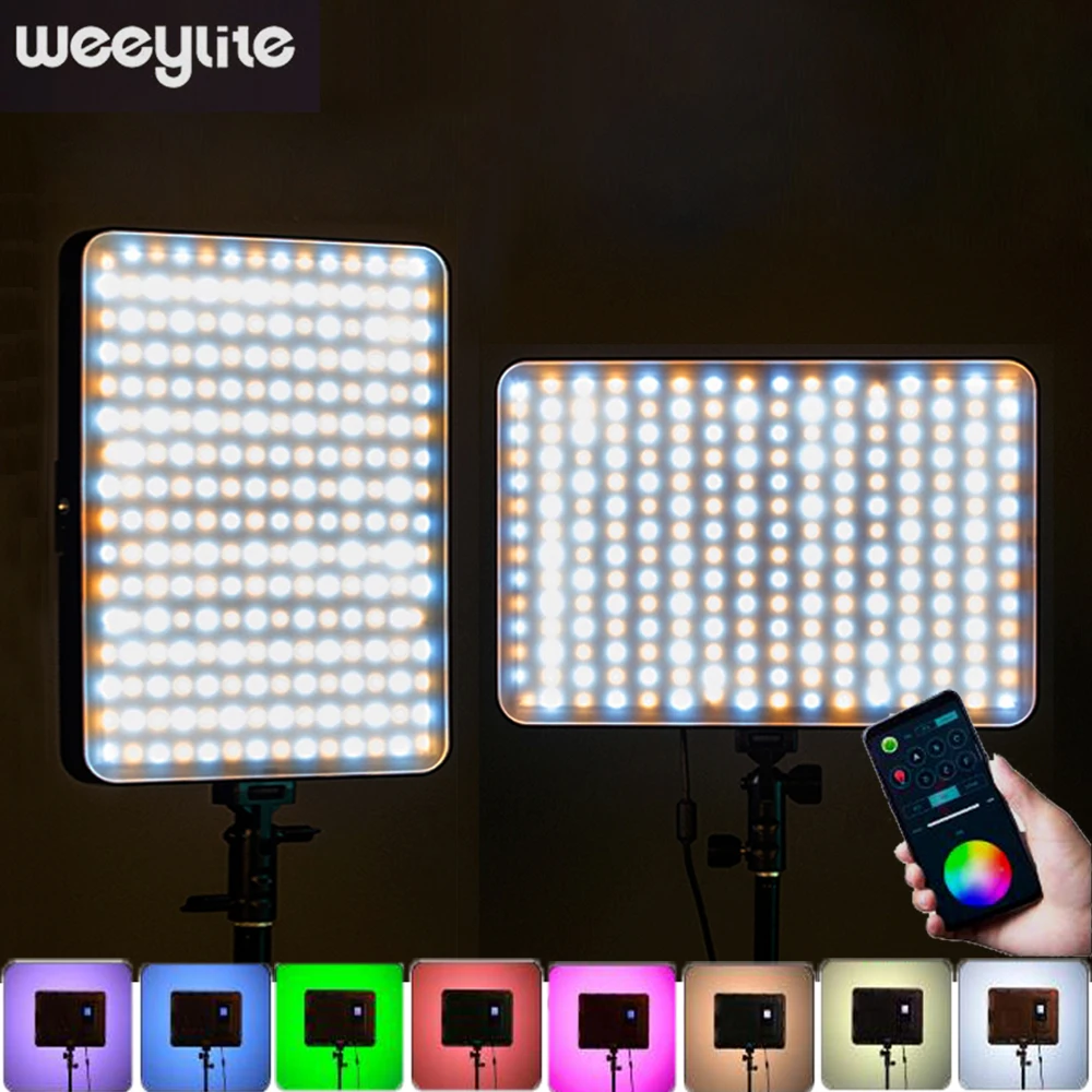 Viltrox weeylite sprite40 40 Вт полноцветный RGB 2500K-8500K светодиодный светильник APP дистанционное управление видео заполняющая панель для камеры телефона освещение