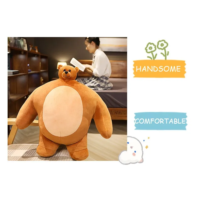 

24/47cm Cute Little Bear Plush Toy Animal Stuffed Doll Kawaii Anime Stuffed Toys For Kids Girls Valentine's Day Birthday Gift