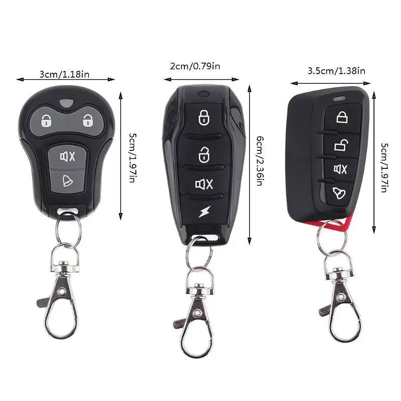 

Mini Portable 4 Keys Remote Control Waterproof Controller for Home Lamps Switch