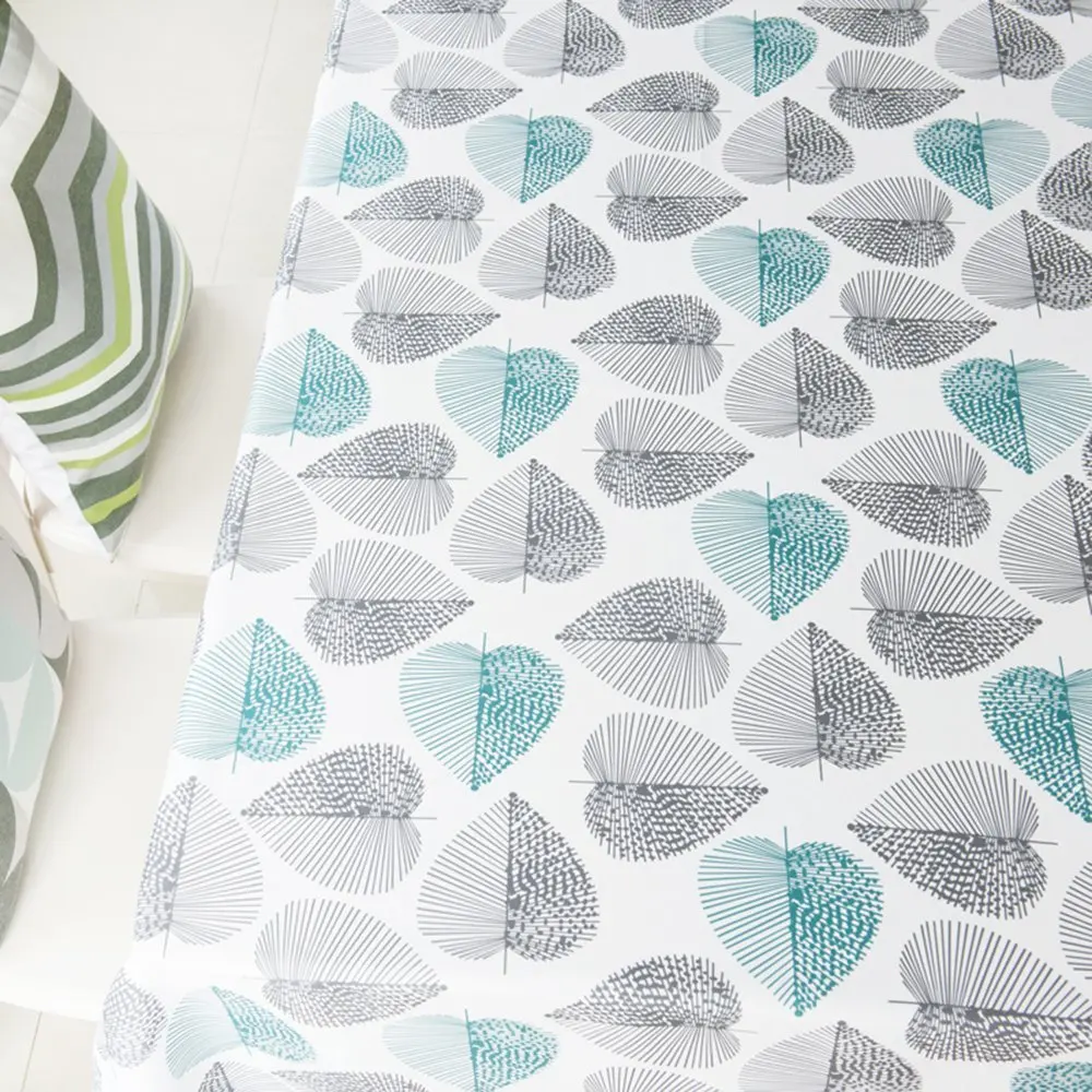 Водостойкая маслостойкая пасторальная скатерть с листьями покрытие для