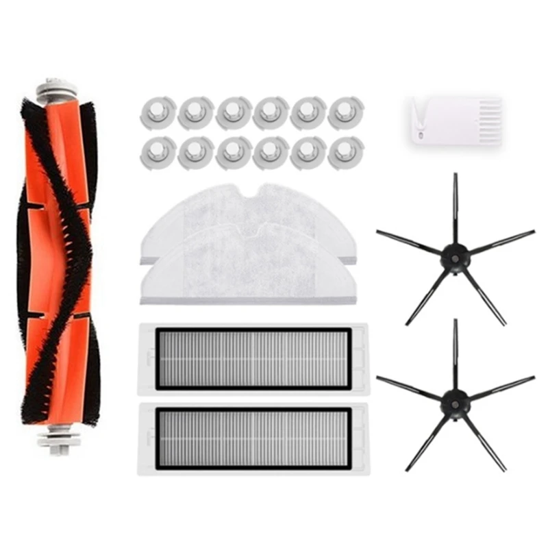 

Запчасти SANQ для пылесоса XiaoMi Roborock S5 Max S50 S55 S65, сменные детали, моющийся фильтр НЕРА, основная щетка