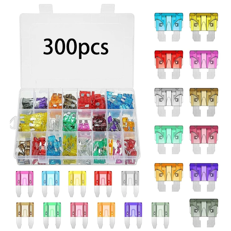 

Предохранитель для автомобиля 300xCar, 5a, a, 10A, 15A, 20A, 25A, 30A, 35A, 40A