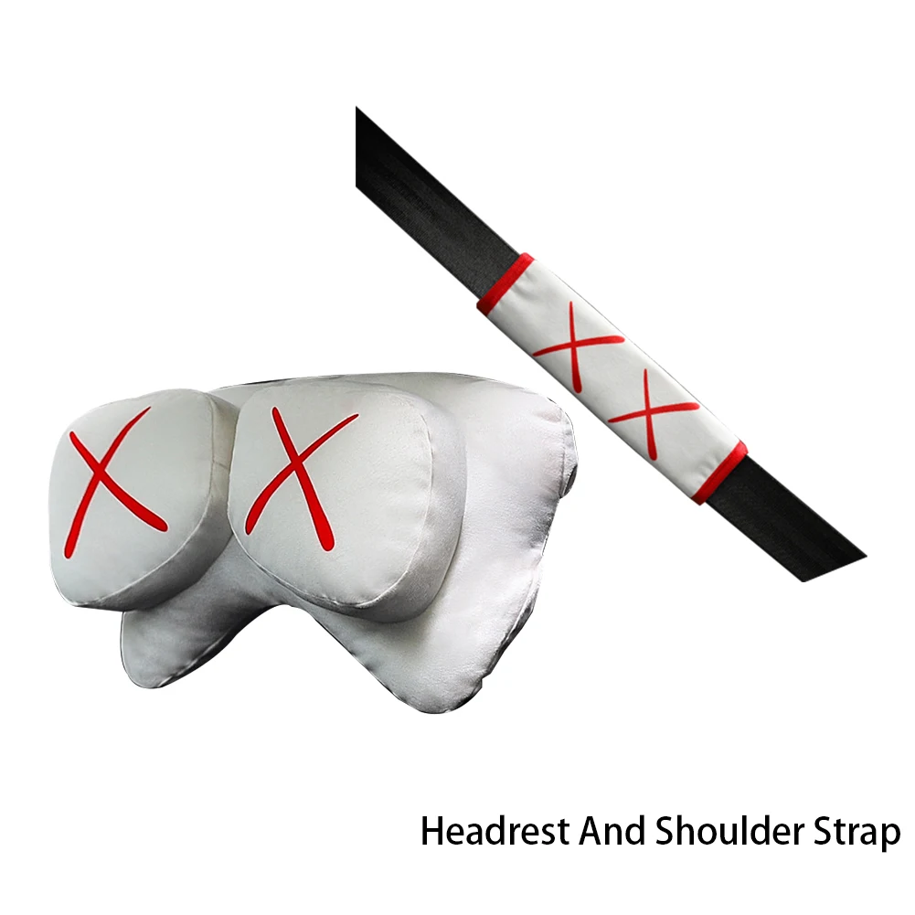 Автомобильная подушка подголовник удобная мягкая легко моющаяся для