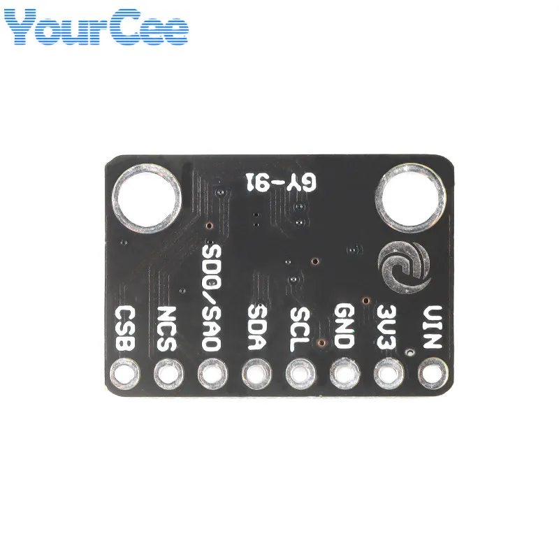 MPU9250 BMP280 10DOF ускорение гироскоп Компас девять вал Сенсор модуль GY 91 MPU 9250 SPI