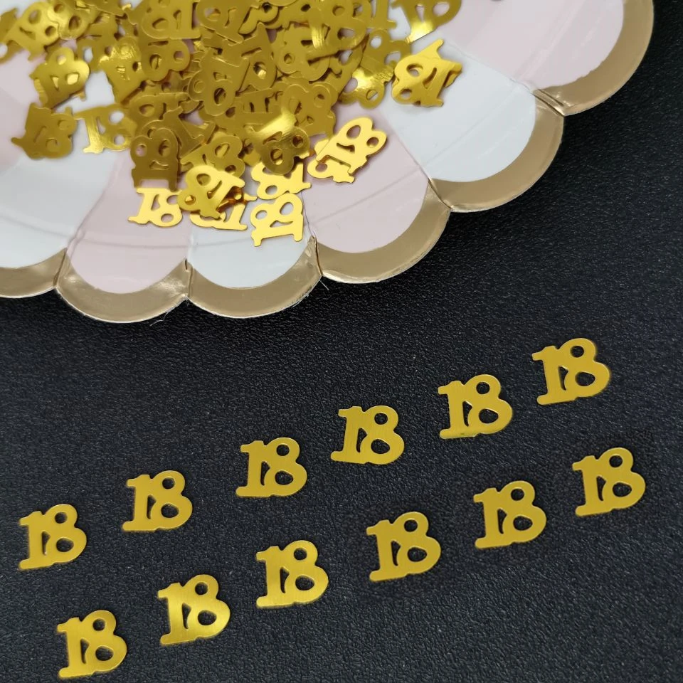 Светлый шар в виде цифры 18 на день рождения 15 г | Дом и сад