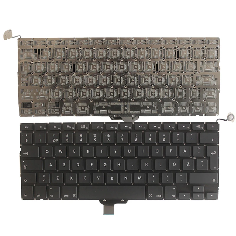 Новая шведская Клавиатура для ноутбука 2009 2012 Apple Macbook Pro A1278 MC700 MC724 MD313 MD314 SE замена