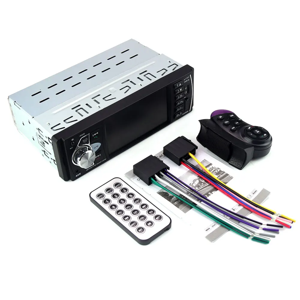 1 Din Автомобильная Радио FM Авторадио Bluetooth Мультимедиа MP3 MP5 плеер 4 &quotдюймовый