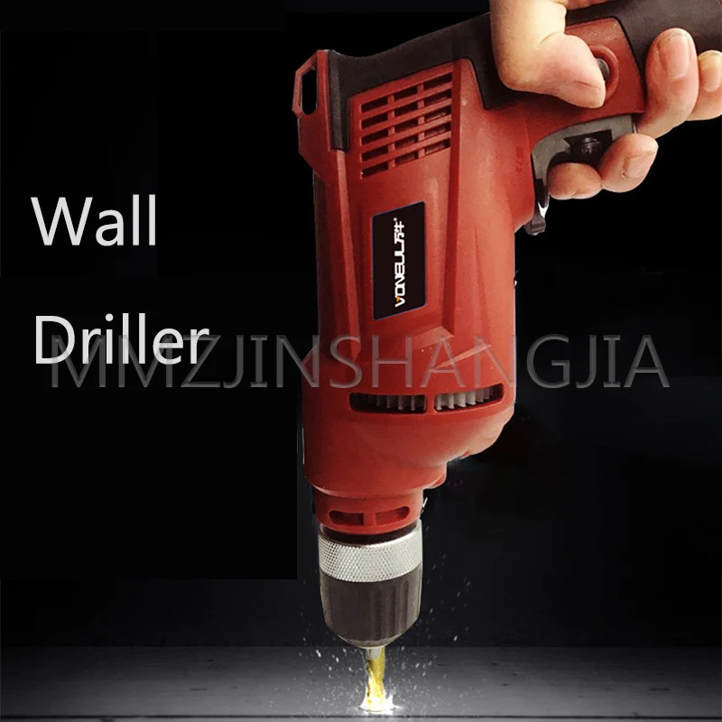 

Electric Hand Drill Multifunctional Speed â€‹â€‹Adjustment Family Style Pistol Drill Screw Drill 220V Easy To Operate Easy To Carry