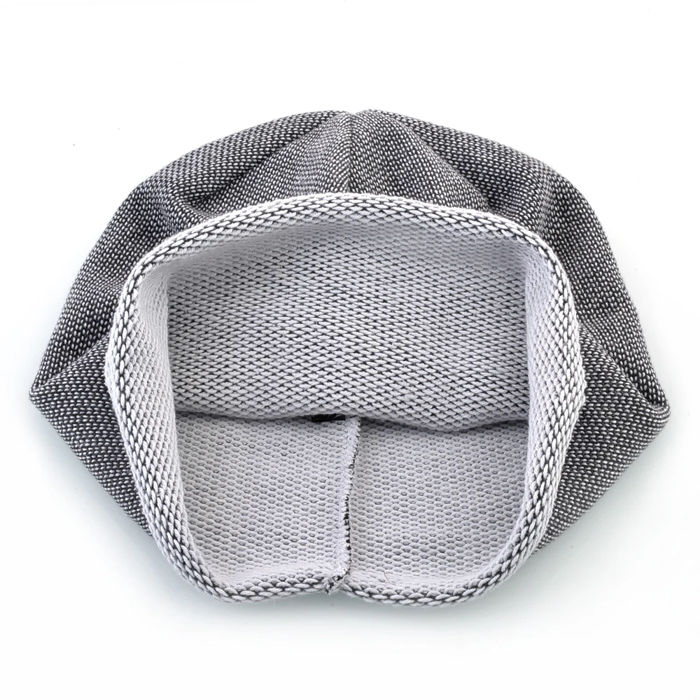 Шапка-бини для мужчин и женщин тонкая вязаная Уличная Повседневная шапка