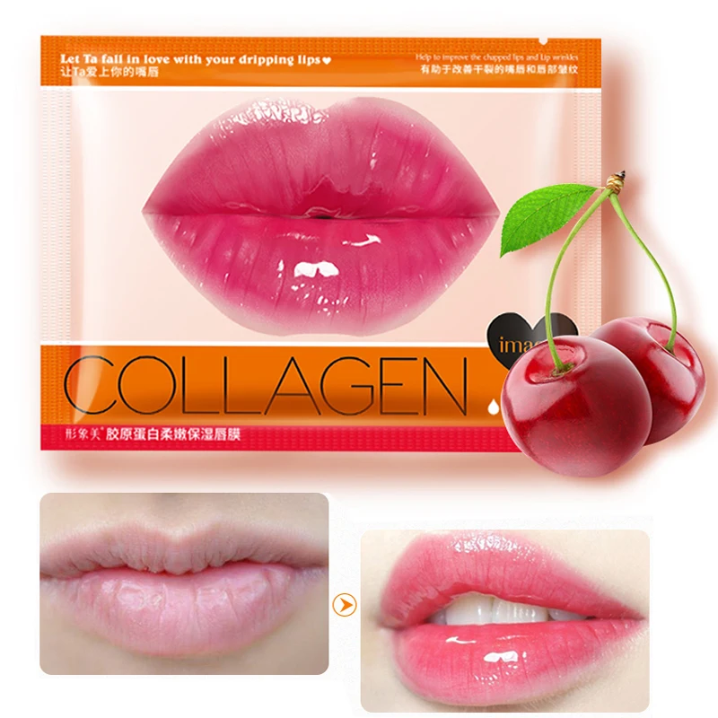 Маска для губ коллаген удаляет морщины и увлажнение предотвращает появление