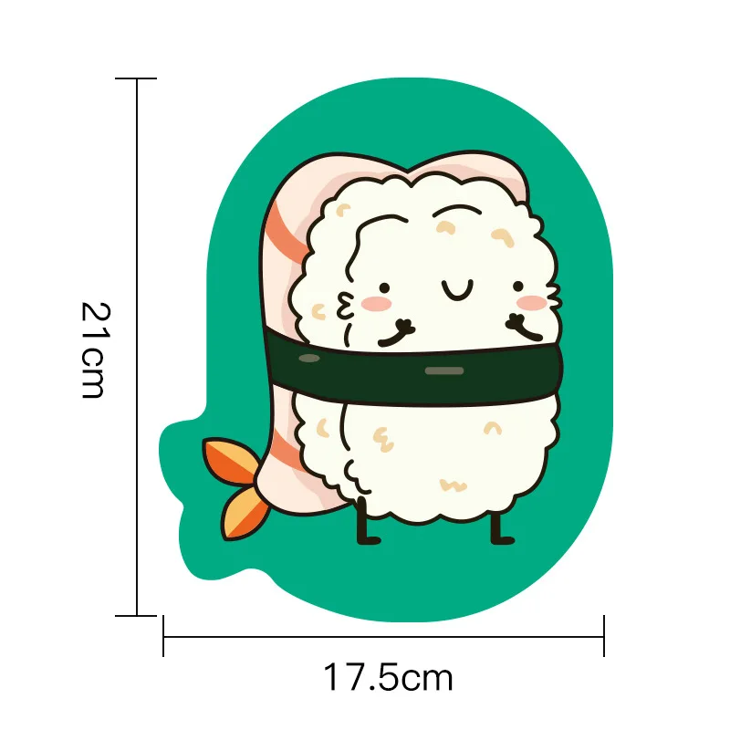 

DIY mouse non-slip waterproof pad seaming thickened round rubber mouse pad