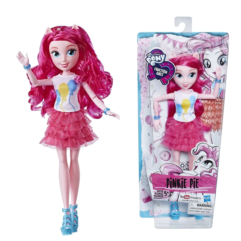 

Hasbro My Little Pony Equestria Girls Rarity Applejack Twilight Sparkle Rainbow Dash Pinkie Pie Classic Style Doll Toy 11 Inch