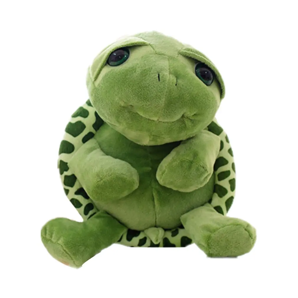 

Super Cute Green Big Eyes Tortoise Plush Toy Soft Animals Turtle Toys Baby Doll Children Gift Stuffed Plush Toy