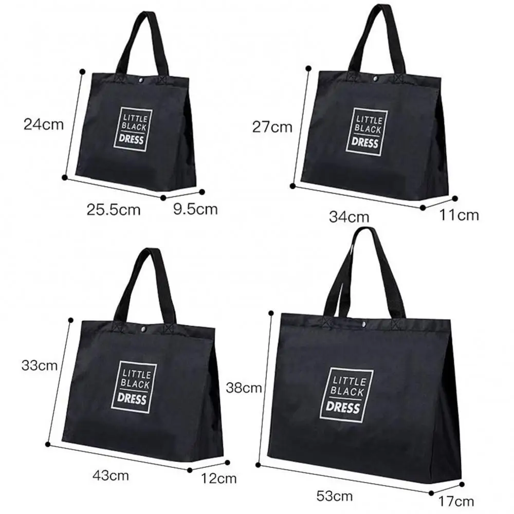 

Eco-friendly Large Washable Shopping Bag Heavy Shopping Portable Oxford Shopping Bag Grocery Organizer Large Capacity Folding